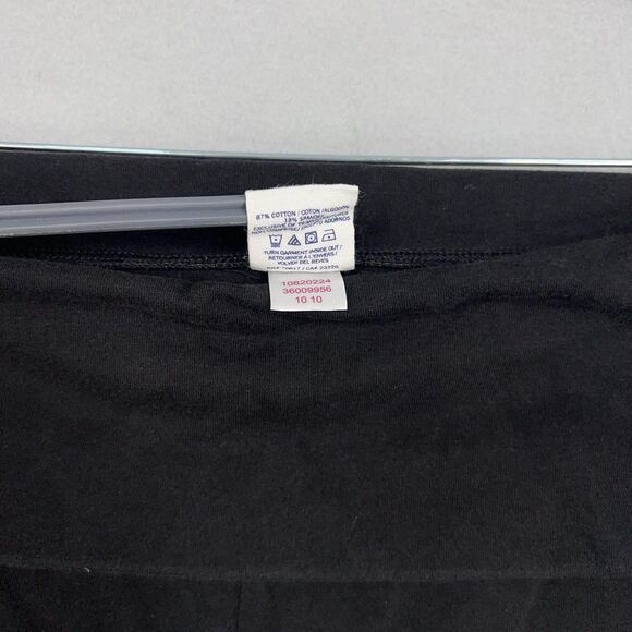 Victorias Secret PINK Pants Women Large Fold Over Yoga Capri Rhinestone 90s Y2K - Picture 15 of 16